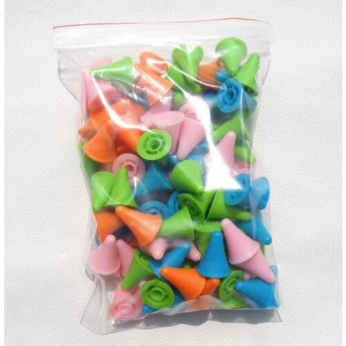 100bag 100pca/bag Knit Knitting Needles Point Protectors 2 Sizes For Knitting Craft sport toy