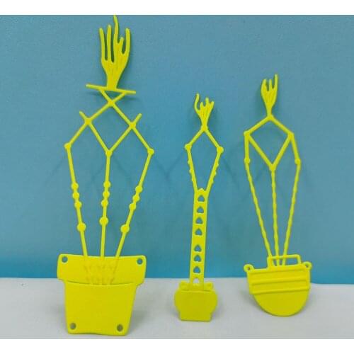 Hanging Bask Metal Cutting Dies Scrapbooking Embossing Folders for Card Making Craft DIY Clear Stamps and Slimline Die Cut Molds