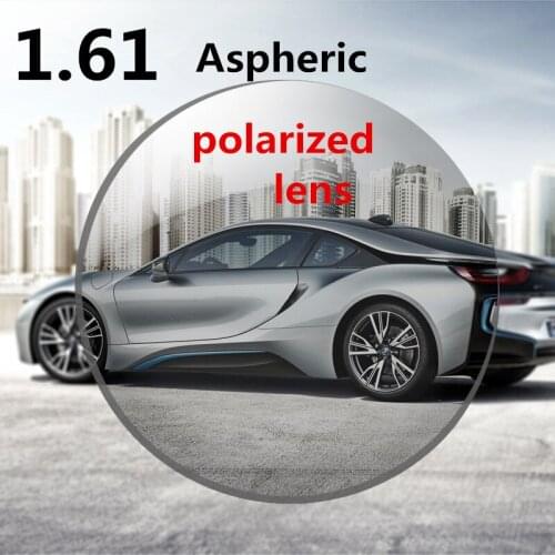 1.61 Index Top Quality Driving polarization Prescription Optical Myopia Hyperopia Lens Glasses For Eyewear Spectacles 2pc