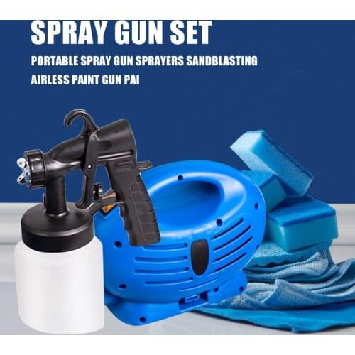 650W Durable Practical Multi-functional High Power Home Electric Airbrush Spraying Sandblasting Airless Paint Gun
