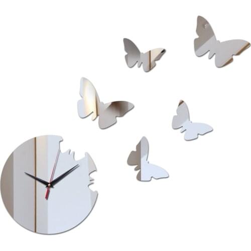 Top special offer hot sale Acrylic mirror surface Quartz wall Modern household diy mirror stickers rushed