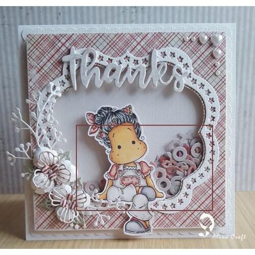 AlinaCraft METAL CUTTING DIES cut knife sequin lips heart X O love shake card Scrapbook paper craft mould blade punch stencils