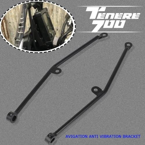 TENERE 700 Anti shake support for Yamaha Tenere 700 T7 T700 2020 XTZ700 XT700Z XTZ690 navigation anti vibration bracket