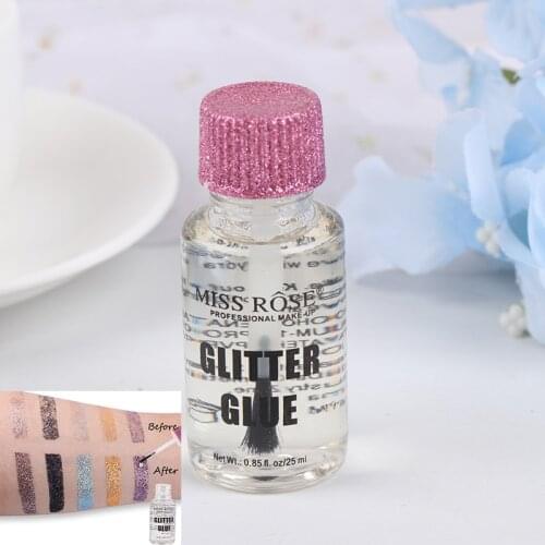25ML Shimmer Glitter Glue for Eye Lips Face Body Powder Festival Glitter Glue High-gloss Special Glue Maquiagem