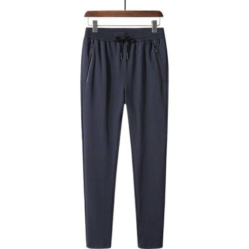 8XL spring men sport pant cotton thin loose plus size sweatpant running jogger fitness gym workout casual track pant sportswear