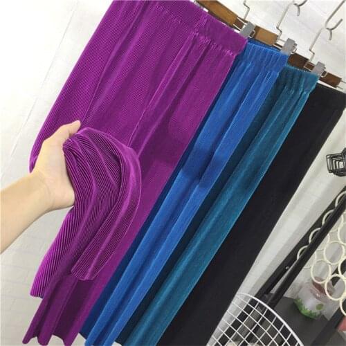 Spring Women Solid Straight Long Pants Simple Loose Summer Female Fashion Pants All Match Oversize Trousers Plus Size M-7XL