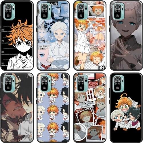 Emma Promised Neverland Anime Case For Xiaomi Redmi Note 10 9 8 Pro 9S 8T Soft Cover For Redmi 9 9A 9C 9T 8A K40 Funda