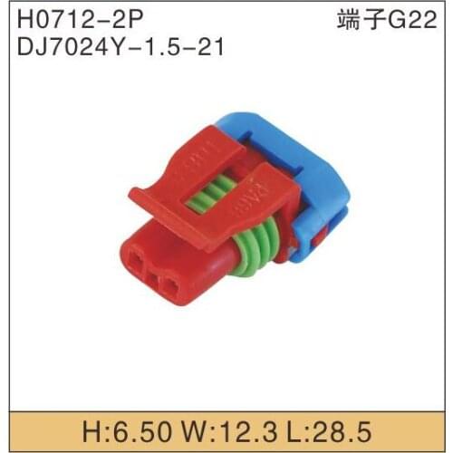 Delphis PA66 2 Pin Female Auto Connector 12052643 Sensor Plug Valve EGR For Nissan Paladin ZXAUTO