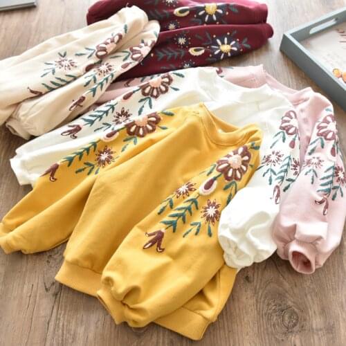 Baby Girls Sweatshirts Spring Autumn Children hoodies kids long sleeve T shirts Clothes for Girl Hoodie sweater