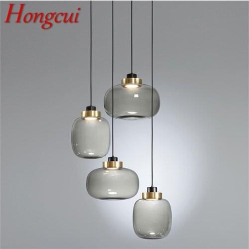 Hongcui Nordic Pendant Light Modern Simple LED Lamps Fixtures For Home Decorative Dining Room