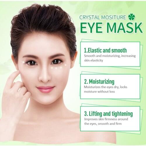 Images Crystal Osmanthus Moisturizing Eye Mask Lifting Firming To Fine Lines Dark Circles Anti Aging Eye Mask Skin Care TSLM2