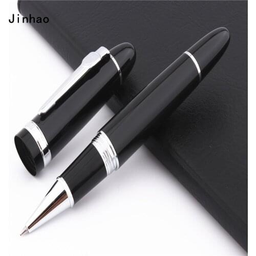 Jinhao 159 Black Business office Medium Nib Rollerball Pen New School student stationery Supplies