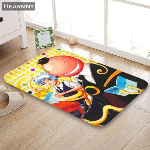 New Arrival Doormat Assassination Classroom Home Mat Machine Made Anti Slip Carpet Living Room/Hallway Bath Mat For Kids