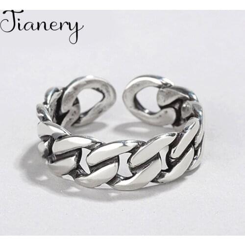 Original Design Bohemian Retro Chains Ring For Women Fashion Open Finger Rings Female Boho Jewelry