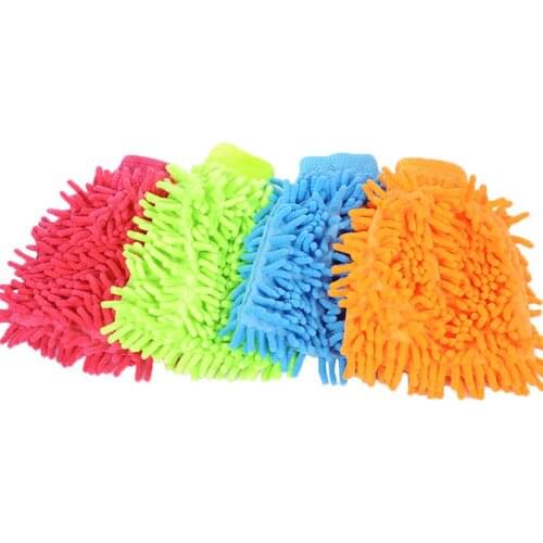 Chenille Cleaning Gloves Gloves high-quality non-scratch large car wash and more, house cleaning car wash gloves, dusting Gloves