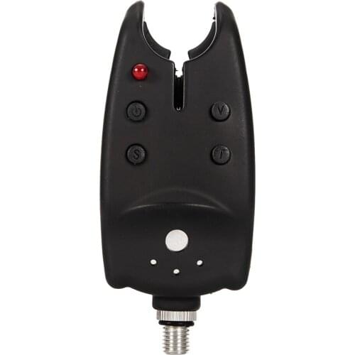 Fishing Bite Alarm LED Carp Fishing Indicator Water Resistant Adjustable Tone Volume Sound Alert For Fishing Rod