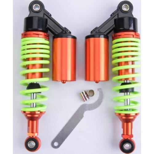 Wotefusi A Pair Motorcycle 11" 280mm Eye to Eye Rear Shock Absorber For ATV Dirt Bike [PA183]