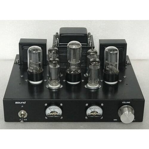 6p1 single-ended parallel tube amplifier pure tube rectifier 6h8c push 6p1 Class A tube amplifier tube power amplifier