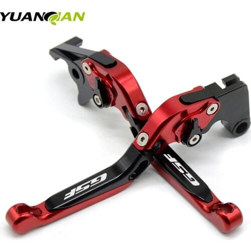 For SUZUKI GSF600 S BANDIT 1995-2004 GSF 250 Clutch Brake With Logo GSF Motorcycle CNC aluminum Adjustable Brake Clutch Levers