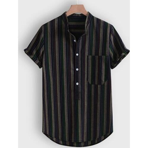 Мужские полосатые рубашки Feitong China At AliExpress