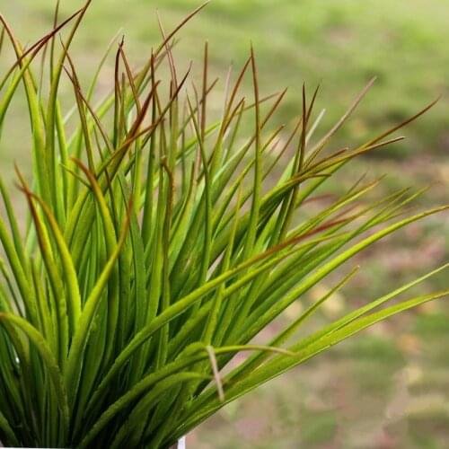 42CM Artificial Gradient Color Grass Bunch Tropical Fake Plants Green Plastic Onion Grass Garden Hotel Balcony Home Decor