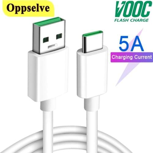 5A Fast Charging Micro USB Cable For OPPO VOOC Flash Charger USB Type C Wire for Samsung S21 Huawei P40 Xiaomi 11 10 Data Cord