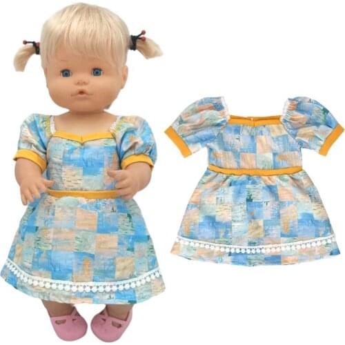 Baby Doll Dress For Nenuco Ropa Y Su Hermanita Toys Doll Clothes Baby Girl Gifts