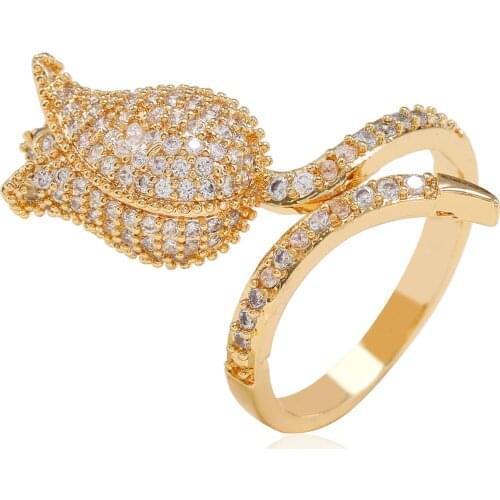 LUALA Rings With Cubic Zirkonia For Women
