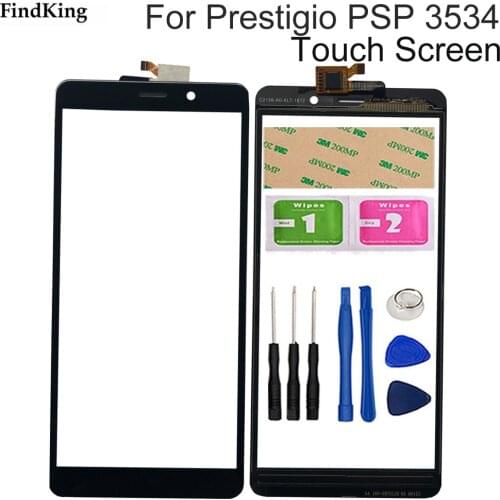 Mobile Touch Screen For Prestigio MZE K3 LTE PSP3534 PSP 3534 Touch Screen Sensor Digitizer Glass Front Panel Tools