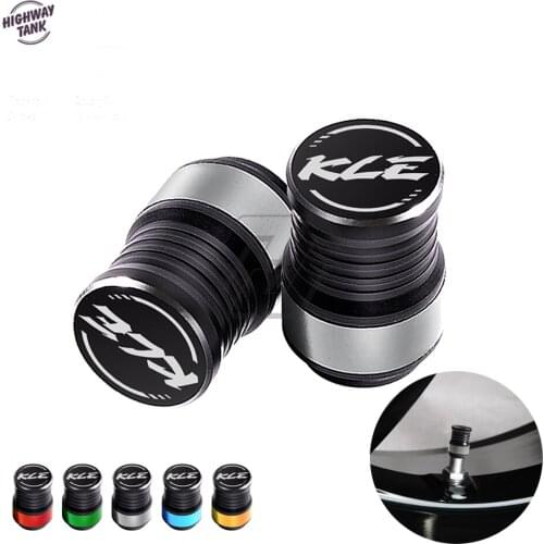 Motorcycle Accessories Wheel Tire Valve Caps Covers Case for Kawasaki KLE 250 400 500 650