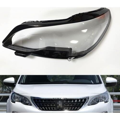 Headlight Lens For Peugeot 4008 2016 2017 2018 2019 Headlamp Cover Car Replacement Auto Shell