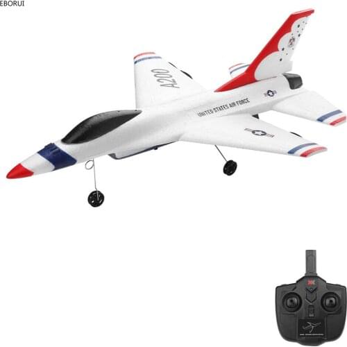 WLtoys A200 RC Plane 2.4GHz 2CH Remote Control Airplane RC Fixed Wing EPP Foam Fixed Wing Aircraft Model for Adults Kids