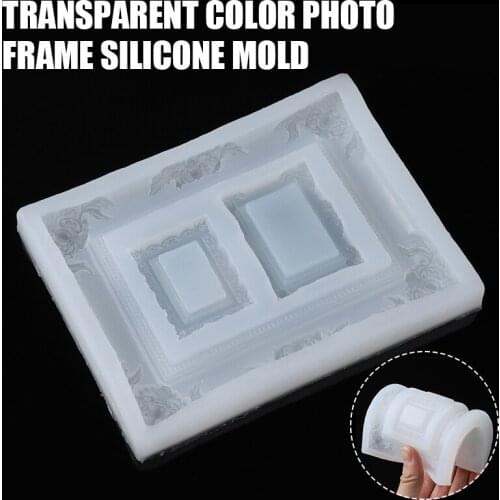 Photo Frame Resin Silicone Mold Picture Frames Fondant Mould Art Craft Tool DIY Decorating Ornaments