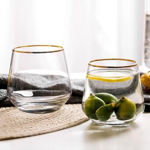 Whiskey Glass Cups Household Transparent Phnom Penh Crystal Glass Mug Milk Juice Cup Water Glasses For Drinking Copa De Vidrio