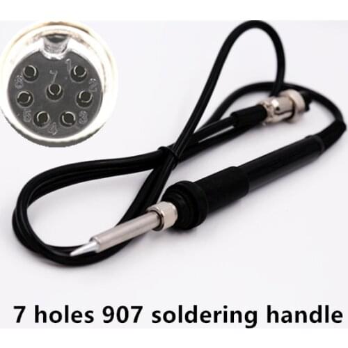 SZBFT 7holes AT8586 AT936b handle welding handle ESD Atten 907 Soldering Iron Handle Handset Soldering Station handle