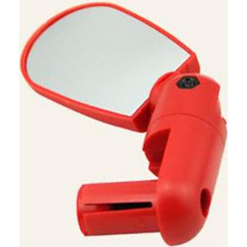 Universal Bicycle Bike Rearview Mirror, Adjustable Bike Handlebar Rear View Mirror, Breakage-Proof Rear View Mirror