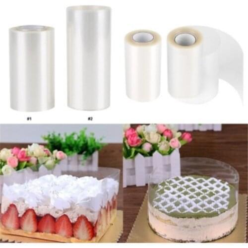 1 Roll 10mCake Surround Film Transparent Cake Collar Kitchen Acetate Cake Chocolate Candy For Baking Durable