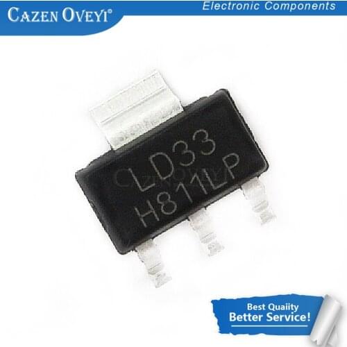 10pcs/lot LD1117S33CTR LD1117S33TR LD1117S33 LD33 LD1117S50TR LD1117S50 LD50 SOT-223 3.3V 950MA In Stock
