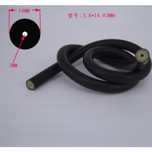 3*14mm Spearfishing gun sling DIY rubber tube spear gun band 80cm speargun latex tube