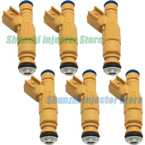 6pcs Fuel Injector 0280155857 4.6L V8 Auto Replacement Part New For Lincoln Mercury
