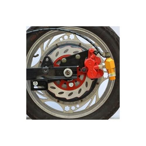 For 110 electric car conversion disc brake drum brake disc change high-quality reinforced ABS 180MM [Left] installed