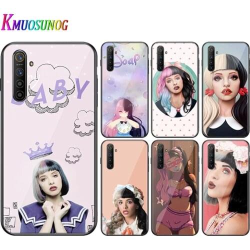 For OPPO A5 A9 2020 F7 Phone Cover Shell Melanie Martinez for OPPO Reno 2 Z 2Z 2F 3 4 Pro 5G Bright Black Phone Case
