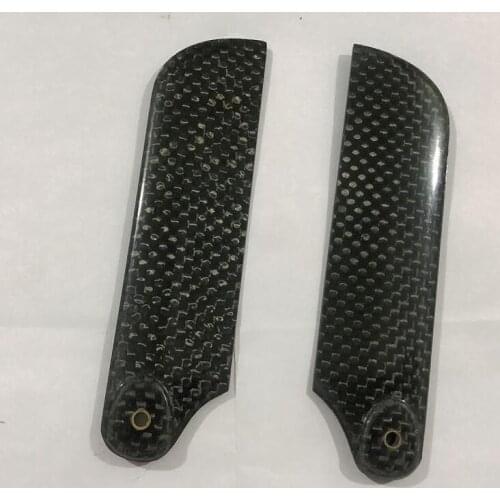 1 Pair Carbon Fiber 92MM 115MM Tail Blade RAPTOR 90 HIROBO JR VIBE