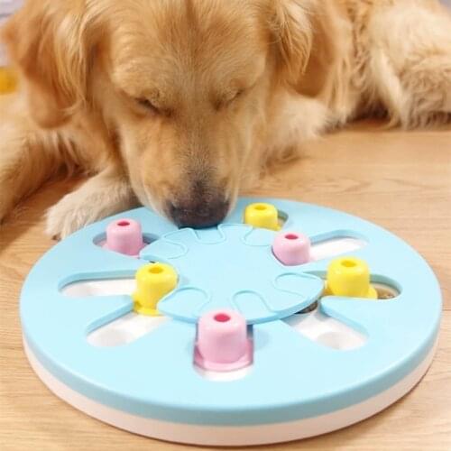 Dog Puzzle Toy Increase IQ Pets Sniffing Interactive Toy ABS Feeder Pets Creative Food Dispensing toys for Cats Kitten Dog Puppy