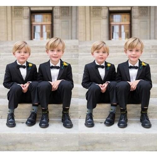 Custom Made Kid Boy Tuxedos Suits Clothing Boys Wedding Events Suit BoyS Attire Groom Tuxedo Wedding Suits For Boys