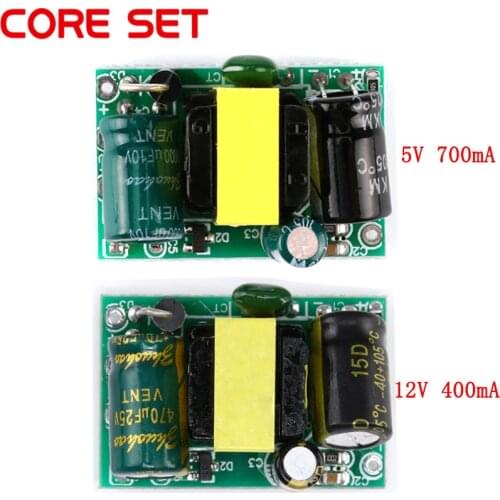 5V/12V Isolated Switch Power Supply Module AC-DC Buck Step Down Module 400mA/700mA 3.5W 4.5W