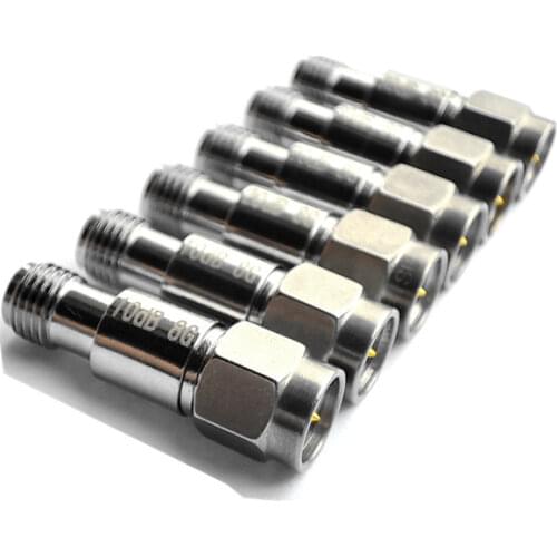 DC-8GHz 2W SMA RF Coaxial Fixed Attenuator Frequency 8GHz SMA Male to SMA Female Connector test attenuator