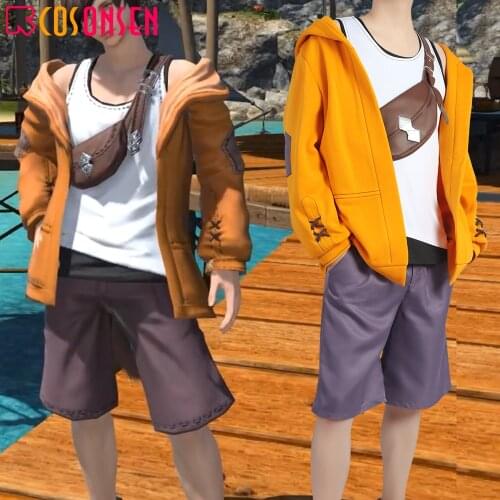 FINAL FANTASY XIV Ishgard Male Casual Attire outfit COSPLAYONSEN FF14 cosplay costume Custom Made