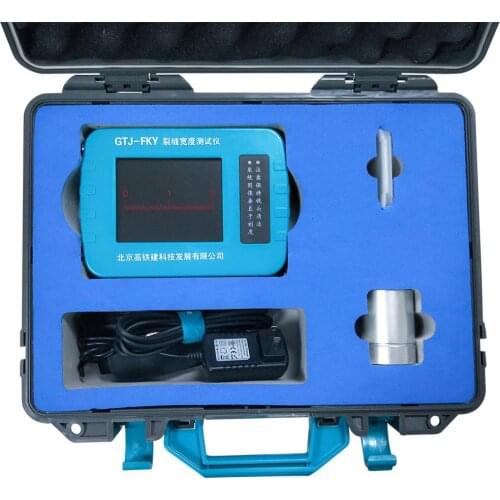 Concrete crack width measurement microscope instrument
