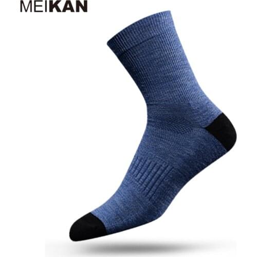 MK-YM High Quality Merino Wool Socks Thicken Warm Terry Casual Sports Socks 3pairs=1Lot